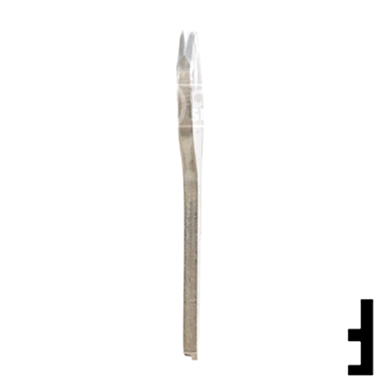 Uncut Key Blank | Lowe & Fletcher | LF18 Residential-Commercial Key Ilco