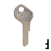 Uncut Key Blank | Lowe & Fletcher | LF18 Residential-Commercial Key Ilco