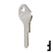 Uncut Key Blank | Lowe & Fletcher | LF18 Residential-Commercial Key Ilco