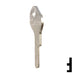 Uncut Key Blank | Lowe & Fletcher | LF18 Residential-Commercial Key Ilco