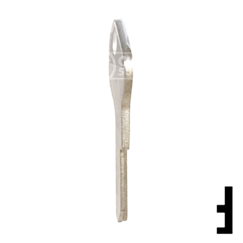 Uncut Key Blank | Lowe & Fletcher | LF18 Residential-Commercial Key Ilco