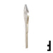 Uncut Key Blank | Lowe & Fletcher | LF18 Residential-Commercial Key Ilco