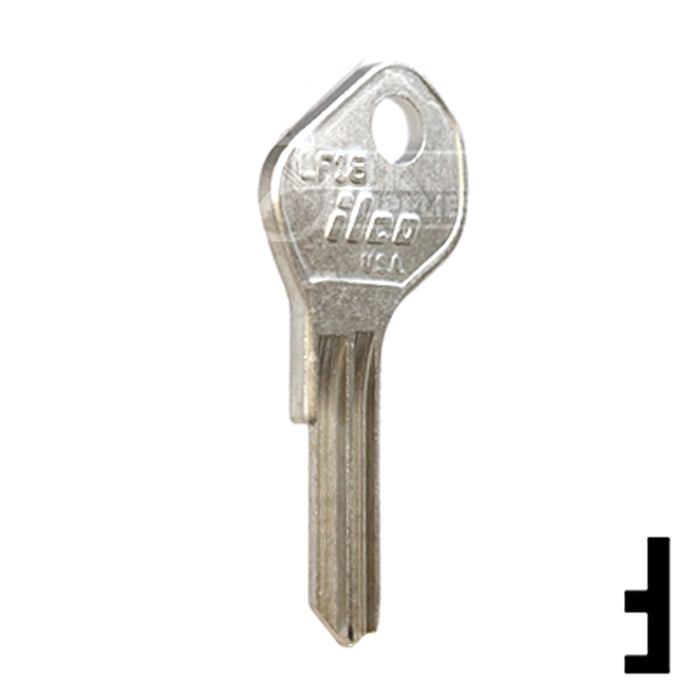 Uncut Key Blank | Lowe & Fletcher | LF18 Residential-Commercial Key Ilco