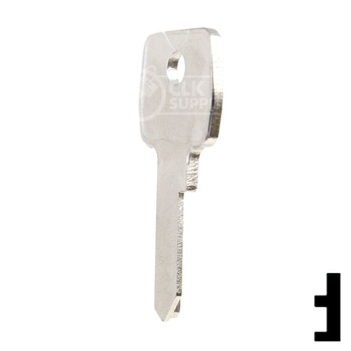 Uncut Key Blank | Lowe & Fletcher | LF19 Residential-Commercial Key Ilco