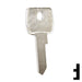 Uncut Key Blank | Lowe & Fletcher | LF19 Residential-Commercial Key Ilco