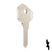 Uncut Key Blank | Lowe & Fletcher | LF20 Residential-Commercial Key Ilco