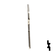Uncut Key Blank | Lowe & Fletcher | LF20 Residential-Commercial Key Ilco