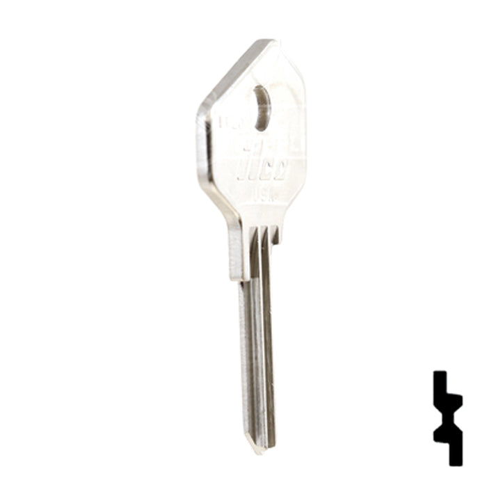 Uncut Key Blank | Lowe & Fletcher | LF20 Residential-Commercial Key Ilco