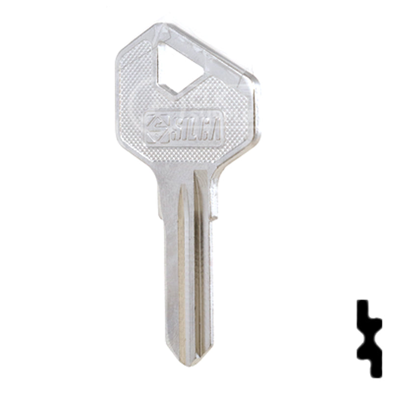 Uncut  Key Blank | Lowe & Fletcher | LF27 Residential-Commercial Key Ilco