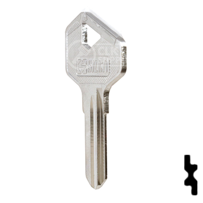 Uncut  Key Blank | Lowe & Fletcher | LF27 Residential-Commercial Key Ilco