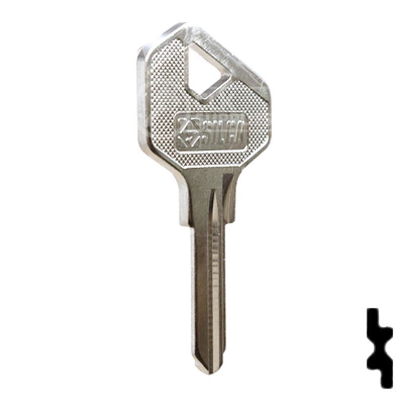 Uncut  Key Blank | Lowe & Fletcher | LF27 Residential-Commercial Key Ilco