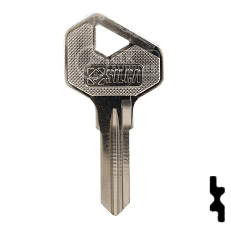 Uncut  Key Blank | Lowe & Fletcher | LF27 Residential-Commercial Key Ilco