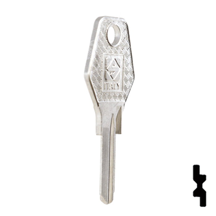 Uncut  Key Blank | Lowe & Fletcher | LF37 Residential-Commercial Key Ilco