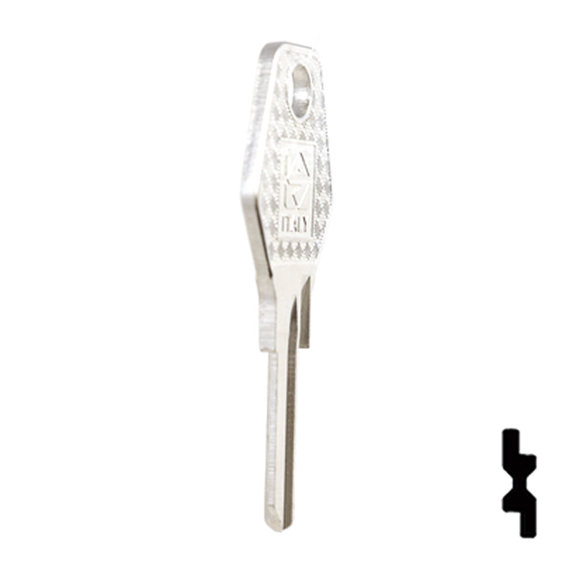 Uncut  Key Blank | Lowe & Fletcher | LF37 Residential-Commercial Key Ilco