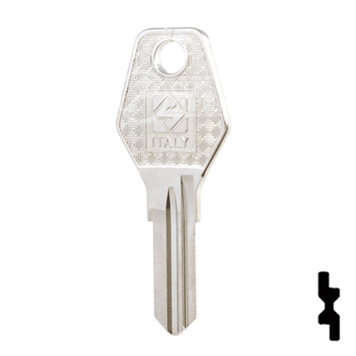 Uncut  Key Blank | Lowe & Fletcher | LF37 Residential-Commercial Key Ilco