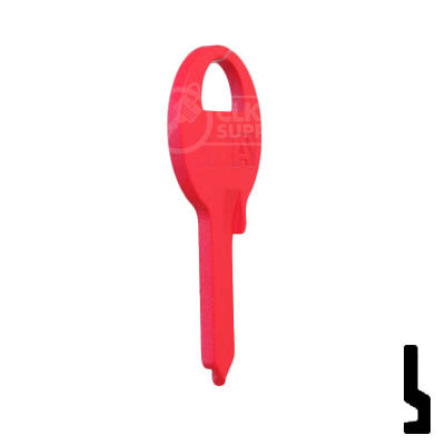 Uncut Key Blank | Master M1 | Neon (50PK) Residential-Commercial Key JMA USA