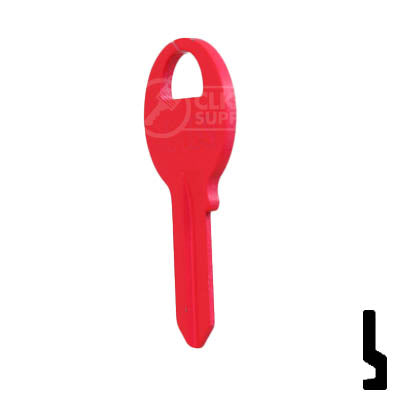 Uncut Key Blank | Master M1 | Neon (50PK) Residential-Commercial Key JMA USA