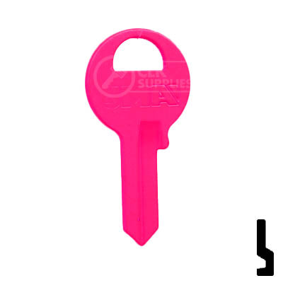 Uncut Key Blank | Master M1 | Neon (50PK) Residential-Commercial Key JMA USA