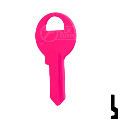 Uncut Key Blank | Master M1 | Neon (50PK) Residential-Commercial Key JMA USA