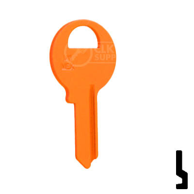 Uncut Key Blank | Master M1 | Neon (50PK) Residential-Commercial Key JMA USA