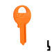 Uncut Key Blank | Master M1 | Neon (50PK) Residential-Commercial Key JMA USA