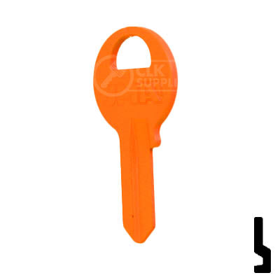 Uncut Key Blank | Master M1 | Neon (50PK) Residential-Commercial Key JMA USA