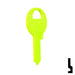 Uncut Key Blank | Master M1 | Neon (50PK) Residential-Commercial Key JMA USA