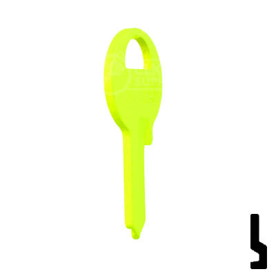 Uncut Key Blank | Master M1 | Neon (50PK) Residential-Commercial Key JMA USA