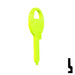 Uncut Key Blank | Master M1 | Neon (50PK) Residential-Commercial Key JMA USA