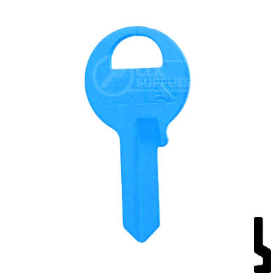 Uncut Key Blank | Master M1 | Neon (50PK) Residential-Commercial Key JMA USA