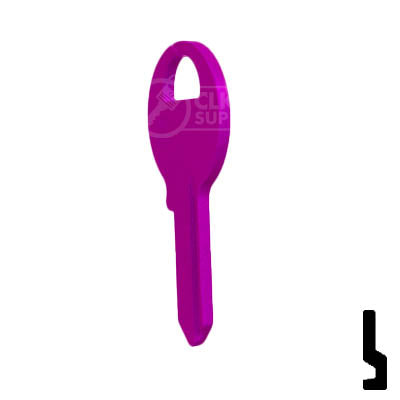 Uncut Key Blank | Master M1 | Neon (50PK) Residential-Commercial Key JMA USA