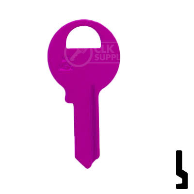 Uncut Key Blank | Master M1 | Neon (50PK) Residential-Commercial Key JMA USA