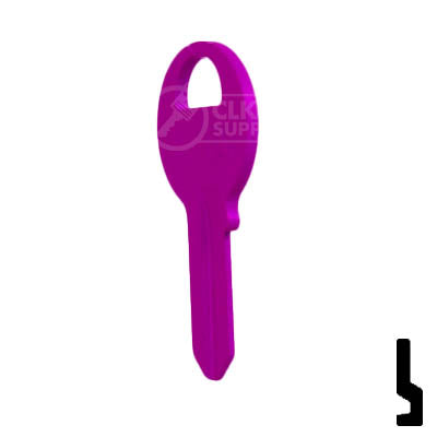 Uncut Key Blank | Master M1 | Neon (50PK) Residential-Commercial Key JMA USA