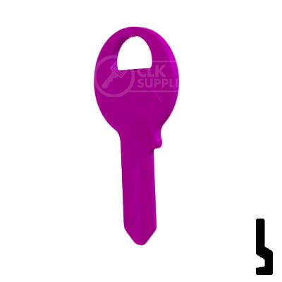 Uncut Key Blank | Master M1 | Neon (50PK) Residential-Commercial Key JMA USA