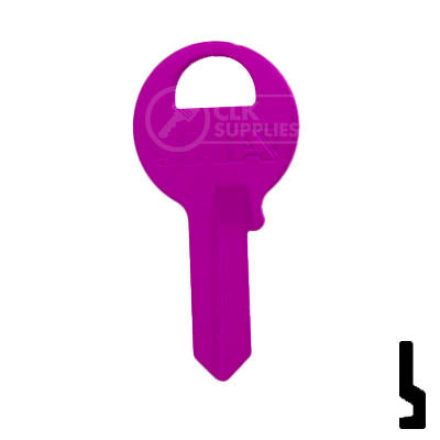 Uncut Key Blank | Master M1 | Neon (50PK) Residential-Commercial Key JMA USA