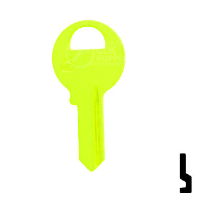 Uncut Key Blank | Master M1 | Neon (50PK) Residential-Commercial Key JMA USA