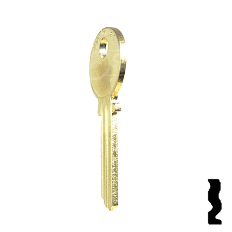 Uncut Key Blank | Medeco | 1515 Residential-Commercial Key Ilco