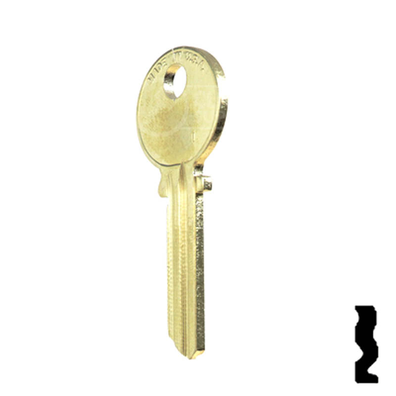 Uncut Key Blank | Medeco | 1515 Residential-Commercial Key Ilco