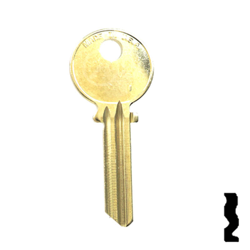 Uncut Key Blank | Medeco | 1515 Residential-Commercial Key Ilco