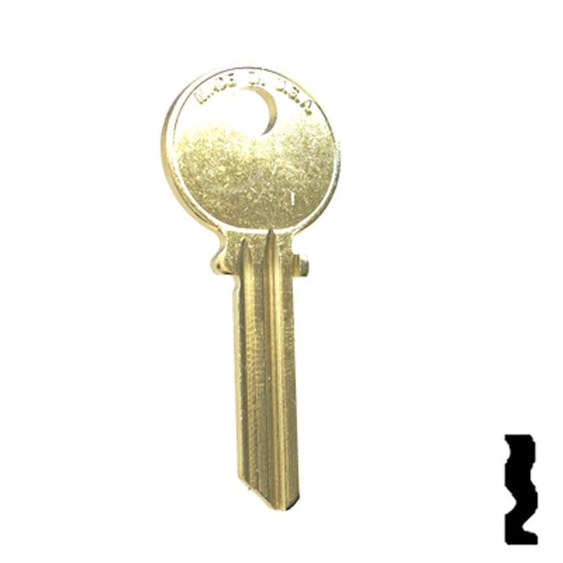 Uncut Key Blank | Medeco | 1515 Residential-Commercial Key Ilco