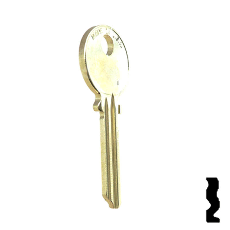 Uncut Key Blank | Medeco | 1515 Residential-Commercial Key Ilco
