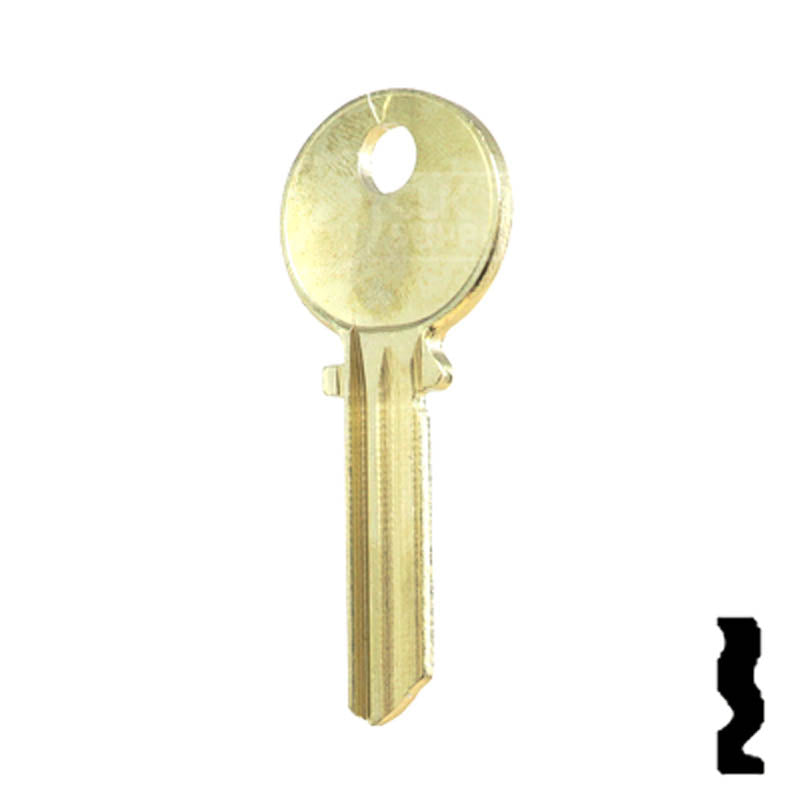 Uncut Key Blank | Medeco | 1515 Residential-Commercial Key Ilco