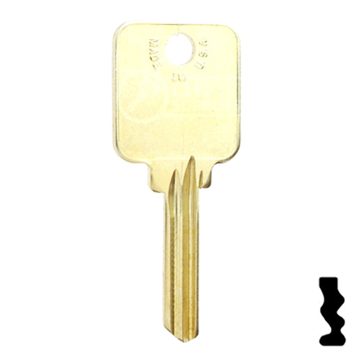 Uncut Key Blank | Medeco | 1518 Residential-Commercial Key Ilco