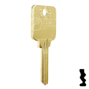 Uncut Key Blank | Medeco | 1518 Residential-Commercial Key Ilco