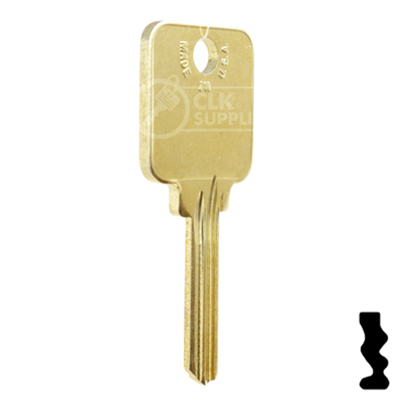 Uncut Key Blank | Medeco | 1518 Residential-Commercial Key Ilco
