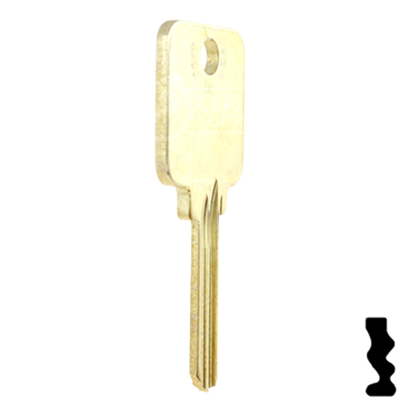 Uncut Key Blank | Medeco | 1518 Residential-Commercial Key Ilco