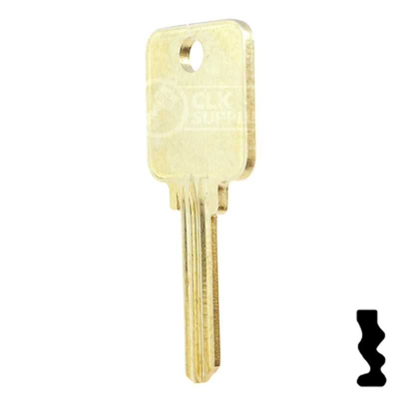 Uncut Key Blank | Medeco | 1518 Residential-Commercial Key Ilco