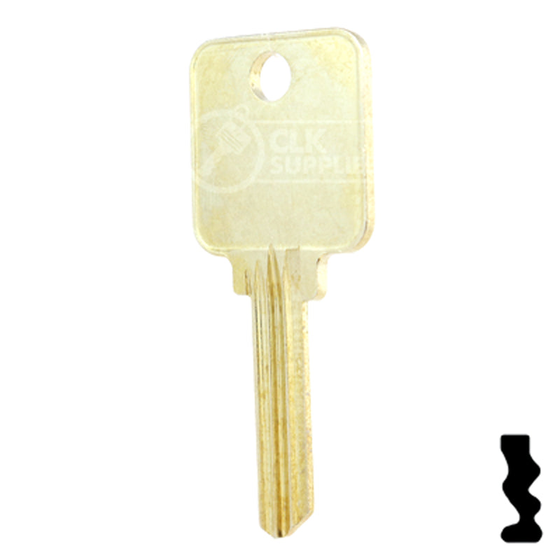 Uncut Key Blank | Medeco | 1518 Residential-Commercial Key Ilco