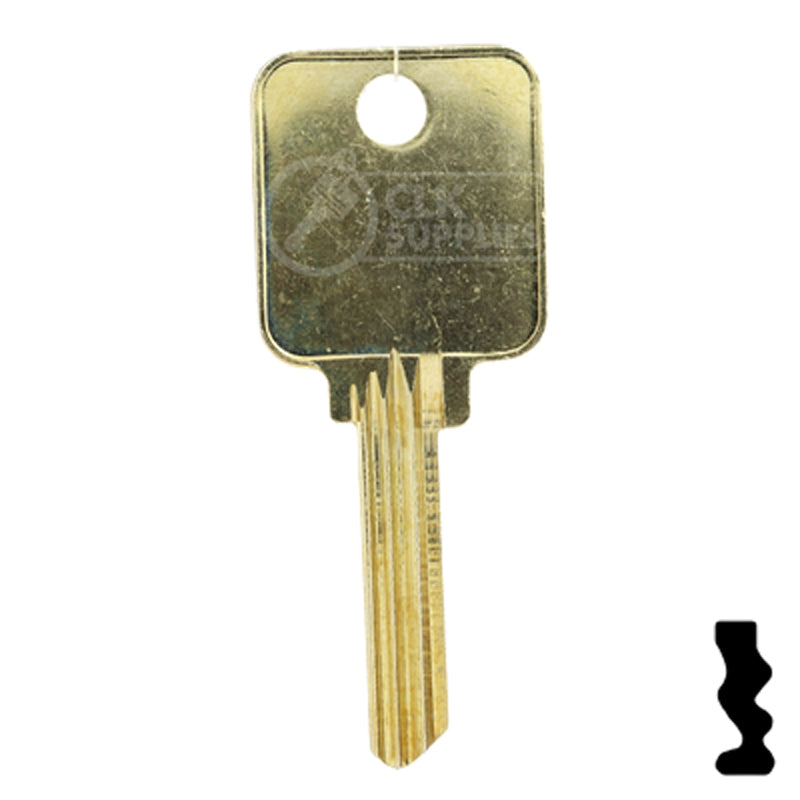 Uncut Key Blank | Medeco | 1518 Residential-Commercial Key Ilco