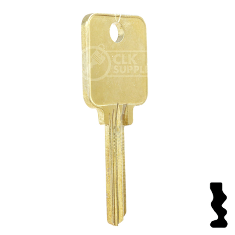 Uncut Key Blank | Medeco | 1518 Residential-Commercial Key Ilco